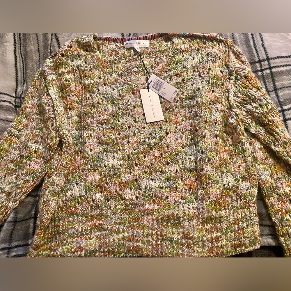 Multicolored Knit Sweater
